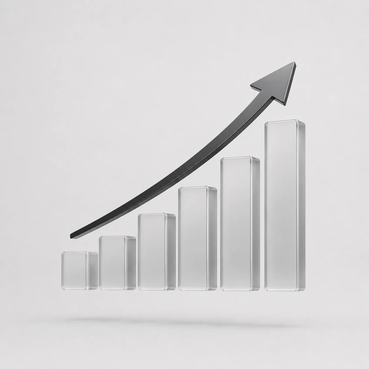 Analytics & Conversion 3D illustration of the analytics & conversion service