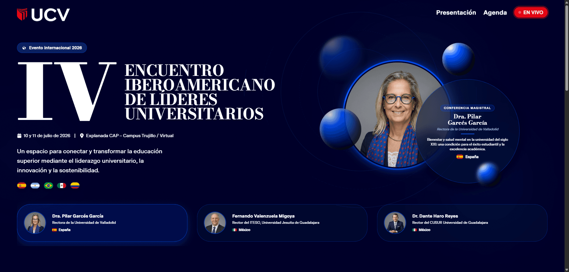 IV Encuentro Iberoamericano de Líderes Universitarios IV Encuentro Iberoamericano de Líderes Universitarios