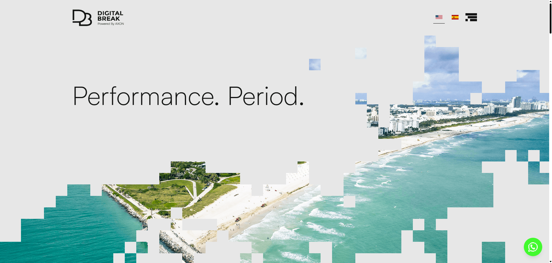 DigitalBreak Landing Page